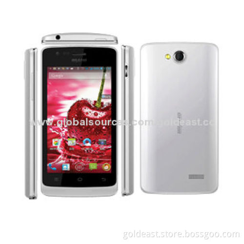 4-inch WVGA 480x800P Capacitive Touch MTK6572 Dual-core 1.0GHz Smartphones, Dual-SIM, Dual-standby